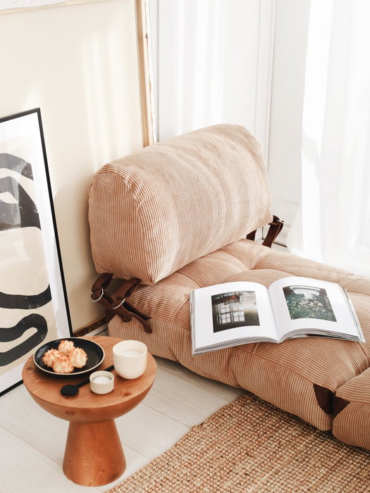 Atelier Del Sofa Fold Kadife - Camel